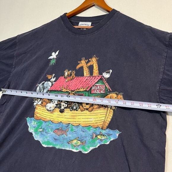 Stone Mesa Authentic Jean Co Noah's Ark Men's Graphic T-Shirt - Size XXL - Picture 6 of 8